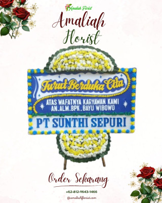 Papan Bunga Duka di Bukit Kecil